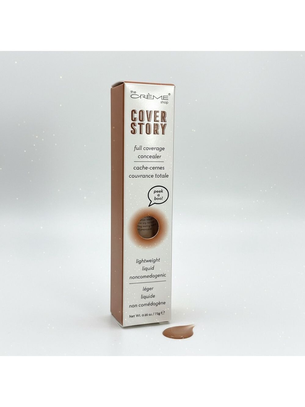 The Crème Shop Cover Story Concealer Deep Full Coverage Lightweight NIB
